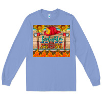 Colony Blue firefighter mom Long Sleeve Tee - HRA Design Shop