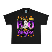 Black I Put The Boo In Boujee Urban Heavy Tee - texasbilliewilder