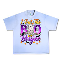 Grape Ice I Put The Boo In Boujee Urban Heavy Tee - texasbilliewilder
