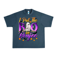 Midnight Navy I Put The Boo In Boujee Urban Heavy Tee - texasbilliewilder