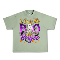 Oil Green I Put The Boo In Boujee Urban Heavy Tee - texasbilliewilder