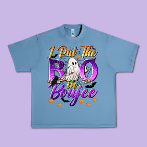 I Put The Boo In Boujee Urban Heavy Tee Designed By Texasbilliewilder