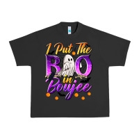 Pigment Black I Put The Boo In Boujee Urban Heavy Tee - texasbilliewilder