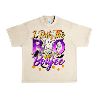 Sandshell I Put The Boo In Boujee Urban Heavy Tee - texasbilliewilder
