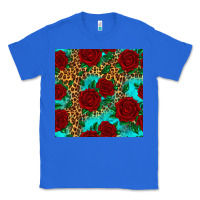 True Royal leopard roses seamless pattern Classic Tee - HRA Design Shop