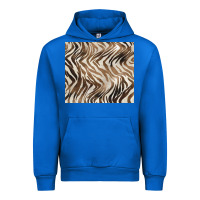 Cobalt brown zebra Urban Hoodie - BarkalooDesign