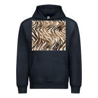 Navy brown zebra Urban Hoodie - BarkalooDesign