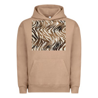 Pigment Burro brown zebra Urban Hoodie - BarkalooDesign