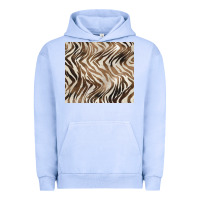 Pigment Grape Ice brown zebra Urban Hoodie - BarkalooDesign