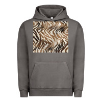 Pigment Tornado brown zebra Urban Hoodie - BarkalooDesign