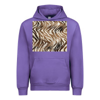 Tulip brown zebra Urban Hoodie - BarkalooDesign