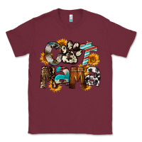 Burgundy Cat  Mama Classic Tee - FaDigitalArtStudio