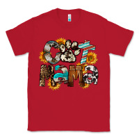 Red Cat  Mama Classic Tee - FaDigitalArtStudio