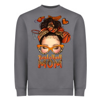 Storm basketball messy bun mom Heavyweight Sweatshirt - texasbilliewilder