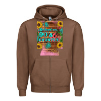 Chestnut raised 90's country guitar cactus sunflower's 12 oz can cooler (regula Zipper Hoodie - Artiststas