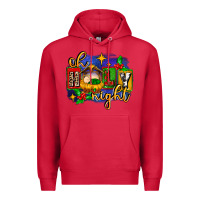 Cardinal oh holy night with baby jesus for christmas Premium Hoodie - MaliasSmallBusiness
