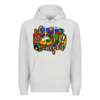 Dove Grey oh holy night with baby jesus for christmas Premium Hoodie - MaliasSmallBusiness