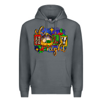 Rock oh holy night with baby jesus for christmas Premium Hoodie - MaliasSmallBusiness