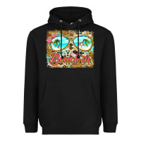 Black beach'in sunglasses Heavyweight Hoodie - Jasminsmagicworld