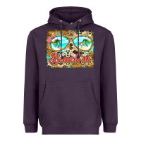 Plum beach'in sunglasses Heavyweight Hoodie - Jasminsmagicworld