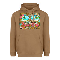 Toasted Coconut beach'in sunglasses Heavyweight Hoodie - Jasminsmagicworld