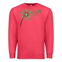Cardinal four leaf clover Premium Sweatshirt - MaliasSmallBusiness