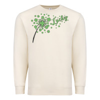 Sandshell four leaf clover Premium Sweatshirt - MaliasSmallBusiness