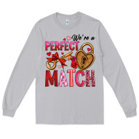 Moon Dust we're a perfect match Long Sleeve Tee - OliviaCreatesArt