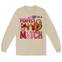 Mushroom we're a perfect match Long Sleeve Tee - OliviaCreatesArt