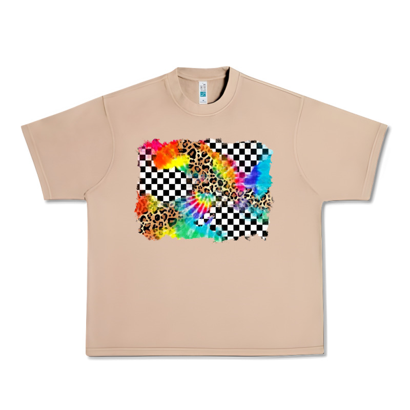 Race Leopard Tie Dye Background Urban Heavy Tee by Zillion Design Studio | Teevron