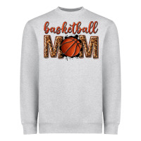 Heather Grey basketball mom Heavyweight Sweatshirt - texasbilliewilder
