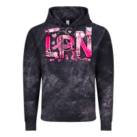 Cloud Black breast cancer lpn licensed practical nurse Vintage Hoodie - JahusDesignShop