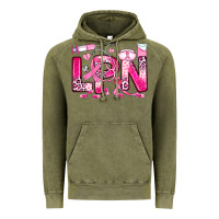 Vintage Olive breast cancer lpn licensed practical nurse Vintage Hoodie - JahusDesignShop