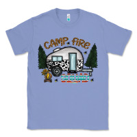 Colony Blue camp fire squad Classic Tee - CowhideDigitalArt