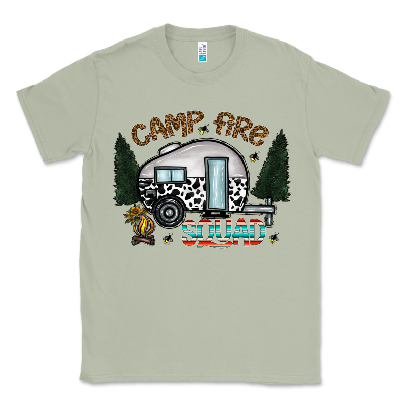 Camp Fire Squad Classic Tee by CowhideDigitalArt | Teevron