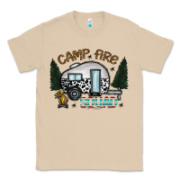 Mushroom camp fire squad Classic Tee - CowhideDigitalArt