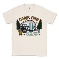 Natural camp fire squad Classic Tee - CowhideDigitalArt