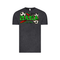 Vintage Black mama soccer Vintage Tee - Zillion Design Studio