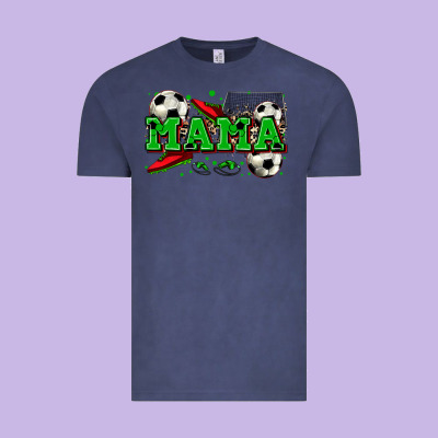 Mama Soccer Vintage Tee Designed By Zillion Design Studio