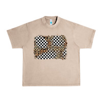 French Oak race leopard background Urban Heavy Tee - Zillion Design Studio