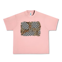 Salmon race leopard background Urban Heavy Tee - Zillion Design Studio