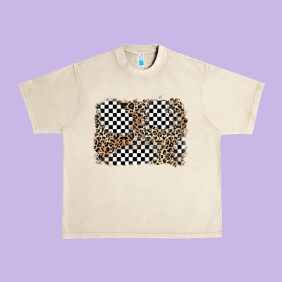 Race Leopard Background Urban Heavy Tee Designed By Zillion Design Studio