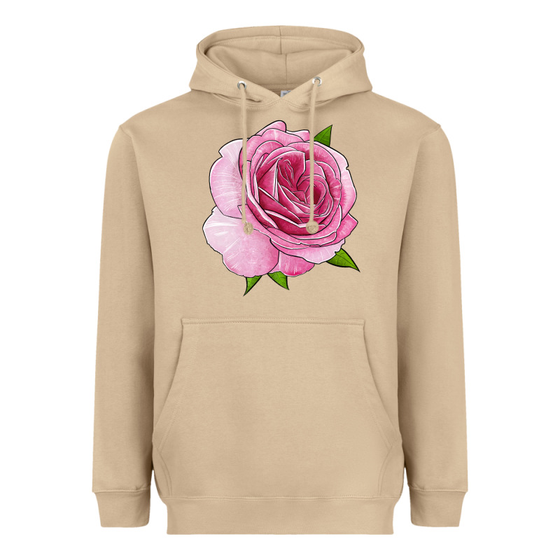 All Dressed Up Rose Heavyweight Hoodie by LillyAllenDesigns | Teevron