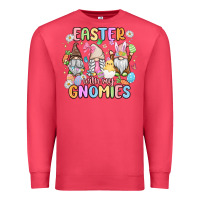 Cardinal easter  with my gnomies Premium Sweatshirt - MaliasSmallBusiness