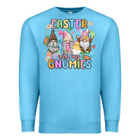 Ocean Blue easter  with my gnomies Premium Sweatshirt - MaliasSmallBusiness