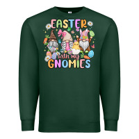 Sports Green easter  with my gnomies Premium Sweatshirt - MaliasSmallBusiness