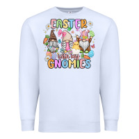 White easter  with my gnomies Premium Sweatshirt - MaliasSmallBusiness