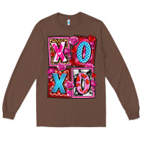 Chestnut xoxo with roses and candies olivia Long Sleeve Tee - OliviaCreatesArt