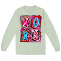Matcha xoxo with roses and candies olivia Long Sleeve Tee - OliviaCreatesArt
