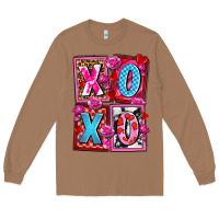 Toasted Coconut xoxo with roses and candies olivia Long Sleeve Tee - OliviaCreatesArt